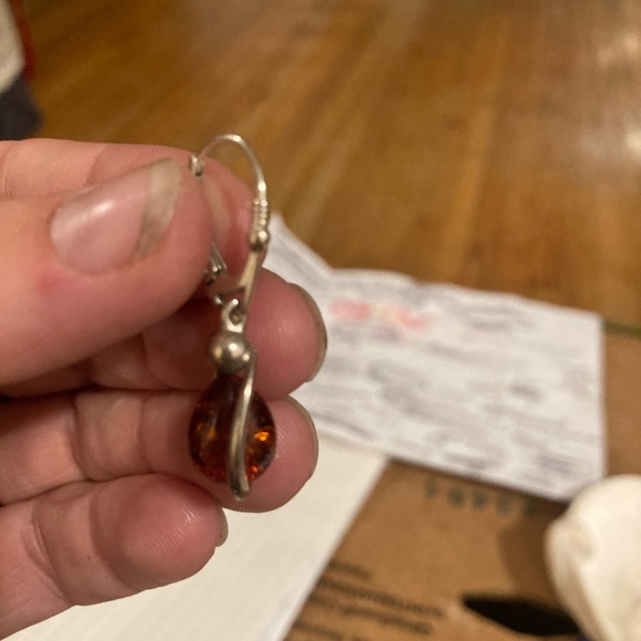 Amber Earrings - Picture 5 of 5